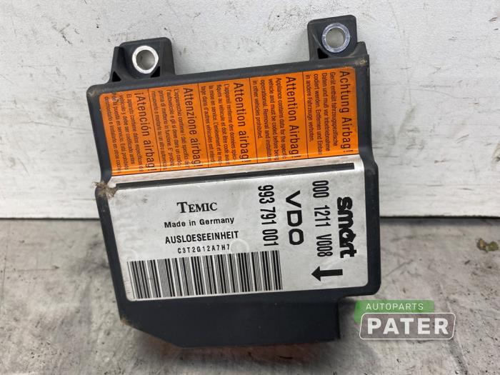 Gebrauchte Airbag Modul Smart City-Coupé 0.8 CDI Preis € 36,75 Margenregelung angeboten von Autoparts Pater