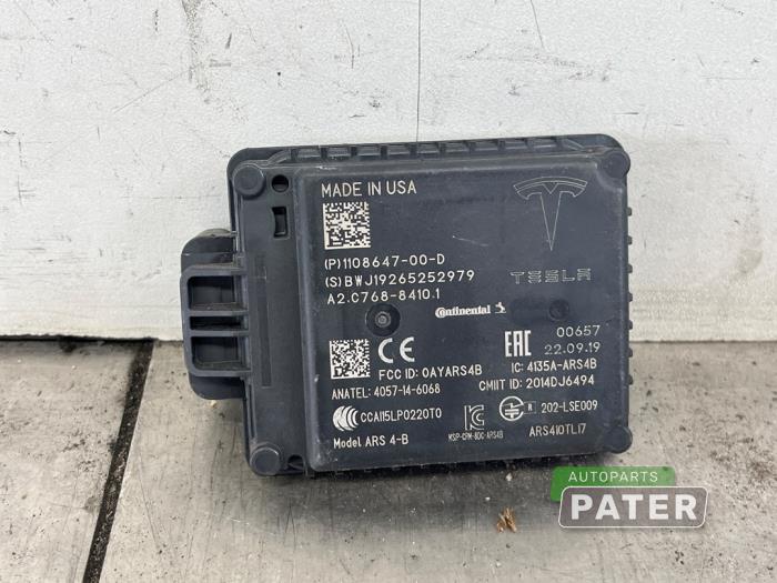 Begagnade Radarsensor Tesla Model 3 Long Range AWD 75 kWh Pris € 63,00 Marginaltabell erbjuds av Autoparts Pater