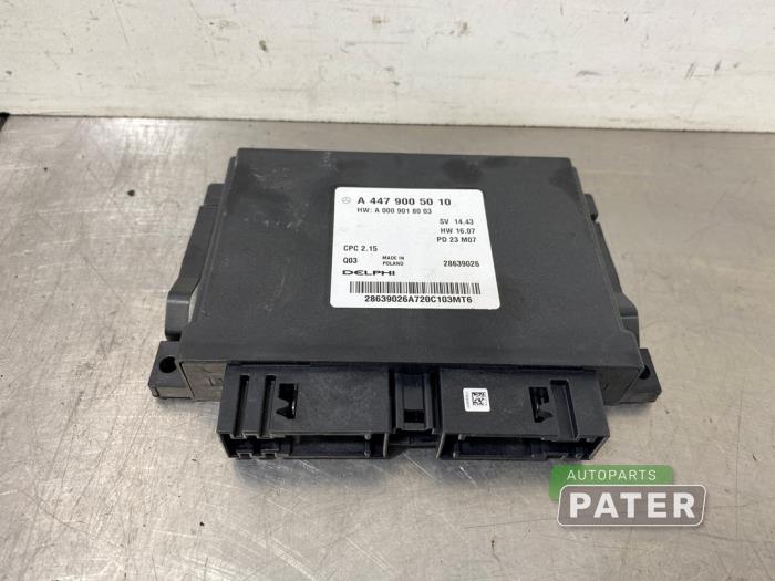 Used Automatic gearbox computer Mercedes eVito Tourer (447.7) 41 kWh Price € 158,81 Inclusive VAT offered by Autoparts Pater
