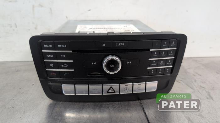 Używane System nawigacji Mercedes A (W176) 1.5 A-180 CDI, A-180d 16V Cena € 262,50 Procedura marży oferowane przez Autoparts Pater