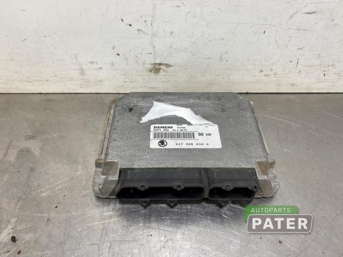Used Engine management computer Skoda Felicia II (6U5) 1.3 Price € 52,50 Margin scheme offered by Autoparts Pater