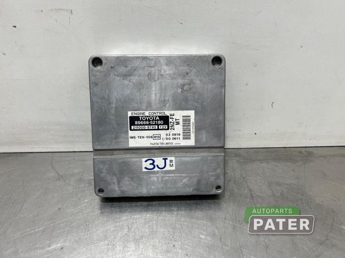 Used Engine management computer Toyota Yaris Verso (P2) 1.3 16V Price € 52,50 Margin scheme offered by Autoparts Pater