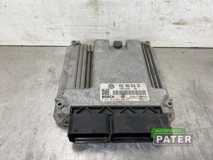 Used Engine management computer Volkswagen Golf V (1K1) 1.9 TDI Price € 52,50 Margin scheme offered by Autoparts Pater