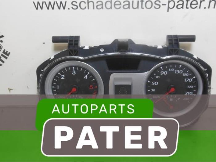 Odometer KM from a Renault Clio III (BR/CR) 1.5 dCi FAP 2012