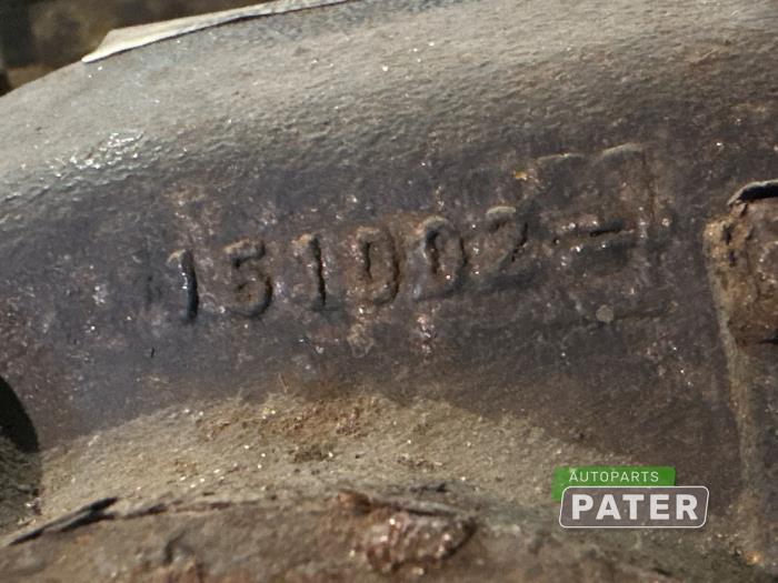 Differential hinten van een BMW 7 serie (E65/E66/E67) 740d V8 32V 2003