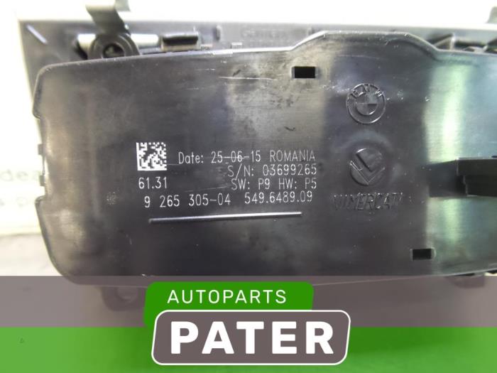 Light switch from a BMW 3 serie Gran Turismo (F34) 320d 2.0 16V 2015