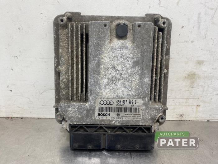 Used Engine management computer Audi A8 (D3) 4.0 TDI V8 32V Quattro Price € 89,25 Margin scheme offered by Autoparts Pater