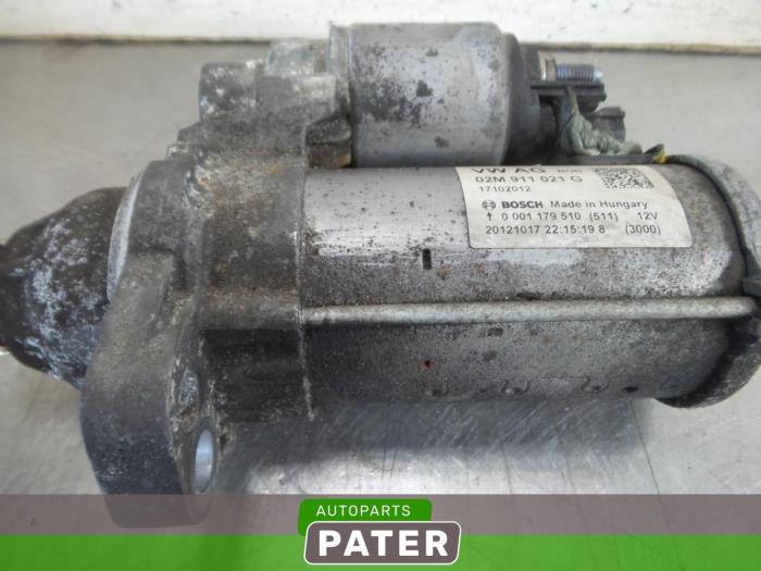 Gebrauchte Anlasser Volkswagen Up! (121) 1.0 12V 60 Preis € 26,25 Margenregelung angeboten von Autoparts Pater