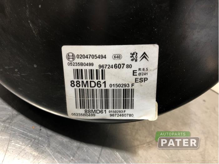 Servo frein d'un Citroën DS3 Cabrio (SB) 1.2 12V PureTech 82 2013