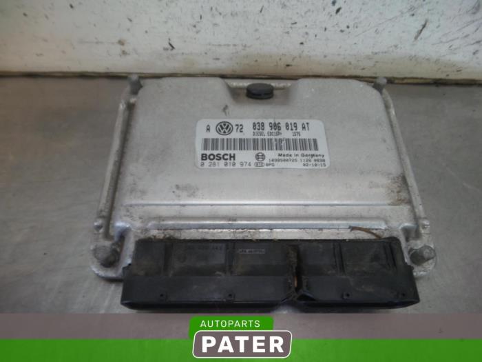 Used Engine management computer Volkswagen Golf IV (1J1) 1.9 TDI 110 Price € 105,00 Margin scheme offered by Autoparts Pater