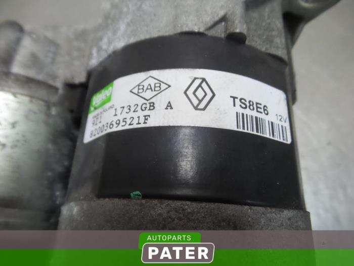 Gebrauchte Anlasser Renault Twingo II (CN) 1.2 16V Preis € 21,00 Margenregelung angeboten von Autoparts Pater