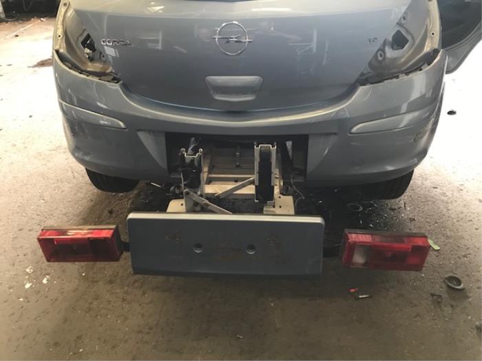 Rear bumper Opel Corsa D 1.2 16V Z21C 