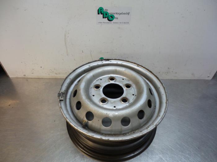 Set of wheels from a Mercedes Sprinter 2006