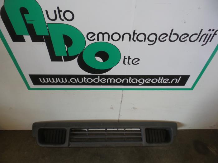 Bumper grille from a Volkswagen Transporter T5 2.5 TDi 2006