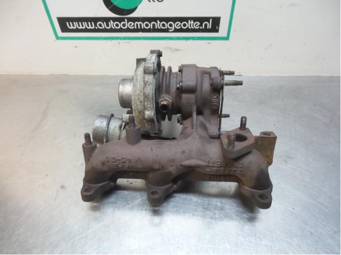 Begagnade Turbo Volkswagen Fox (5Z) 1.4 TDI Pris € 150,00 Marginaltabell erbjuds av Autodemontagebedrijf Otte