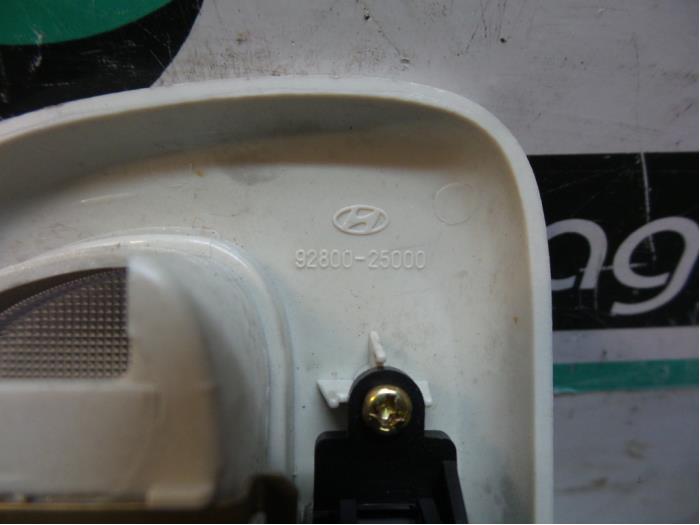 Interior lighting, front Hyundai Getz 1.6i 16V 9280025000 HYUNDAI