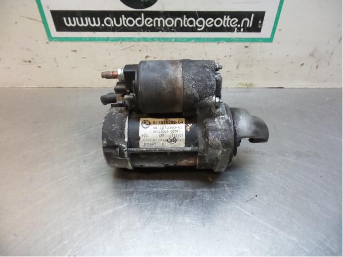Gebrauchte Anlasser BMW 5 serie (E60) 520i 24V Preis € 30,00 Margenregelung angeboten von Autodemontagebedrijf Otte