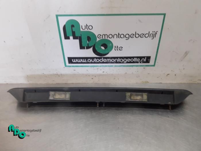 License plate light bar