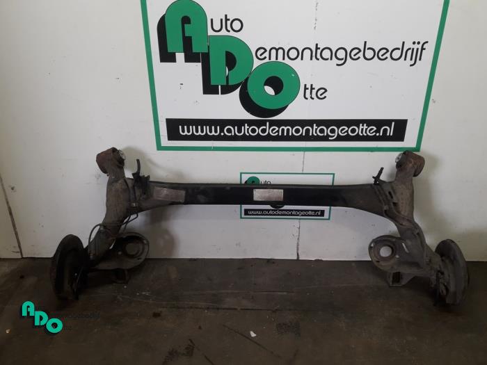 Usagé Train arrière complet Volkswagen Polo IV (9N1/2/3) 1.9 TDI 100 Prix € 100,00 Règlement à la marge proposé par Autodemontagebedrijf Otte