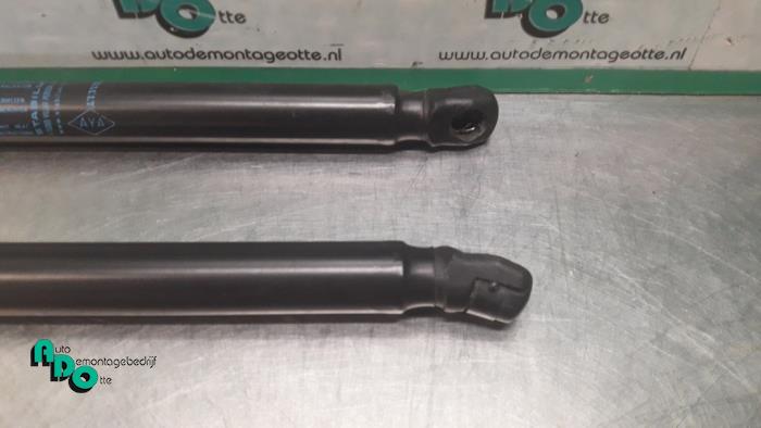 Set of tailgate gas struts from a Renault Clio III Estate/Grandtour (KR) 1.2 16V TCE 100 2009