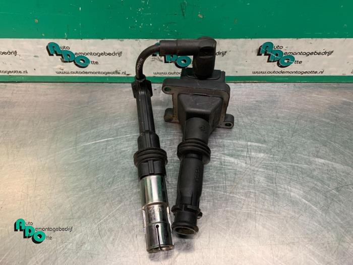 Pen ignition coil from a Alfa Romeo 147 (937) 1.6 Twin Spark 16V 2003