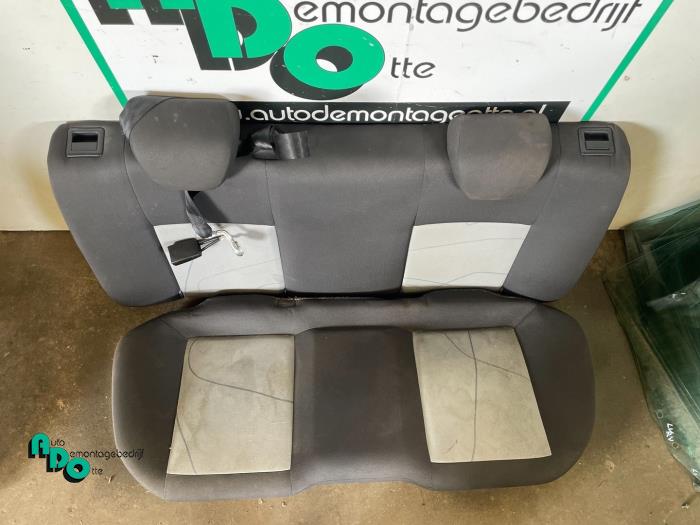 Rear bench seat from a Seat Ibiza IV (6J5) 1.2 TDI Ecomotive 2013