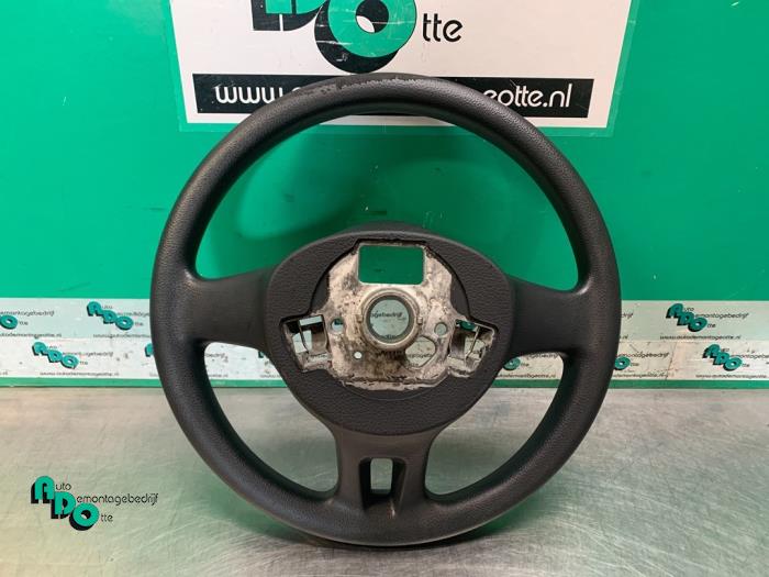 Steering wheel from a Volkswagen Polo V (6R) 1.2 12V BlueMotion Technology 2010