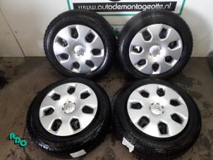 Used Set of wheels + winter tyres Opel Astra J (PC6/PD6/PE6/PF6) 1.6 Turbo 16V Price € 150,00 Margin scheme offered by Autodemontagebedrijf Otte