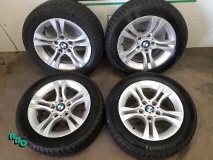 Used Set of sports wheels + winter tyres BMW 3 serie (E90) 316i 16V Price € 250,00 Margin scheme offered by Autodemontagebedrijf Otte