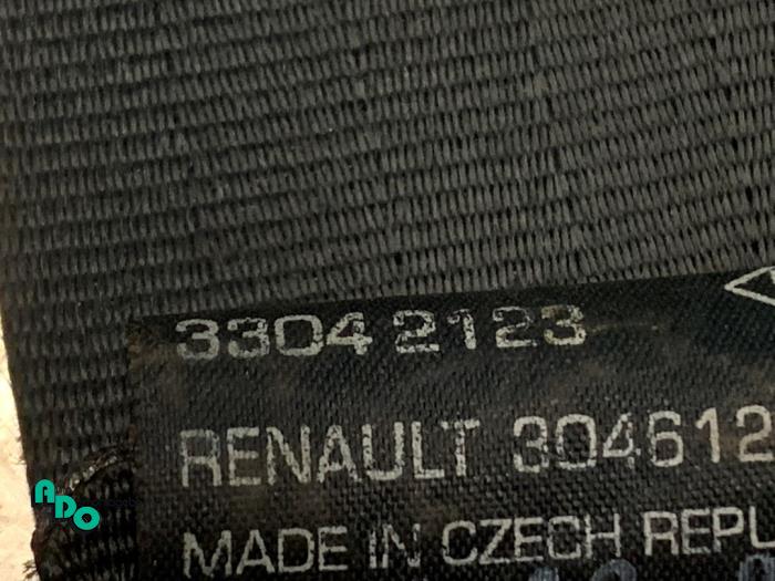 Ceinture arrière gauche d'un Renault Kangoo (KC) 1.6 16V 2003