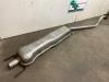Exhaust middle silencer from a Opel Astra G (F08/48), 1998 / 2009 1.8 16V, Hatchback, Petrol, 1.796cc, 85kW (116pk), FWD, X18XE1, 1998-02 / 2000-09 1999