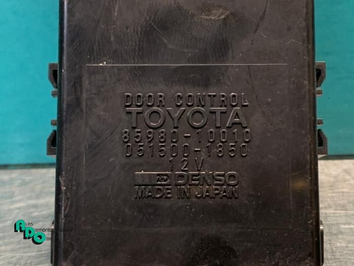 Serrure de contact + ordinateur d'un Toyota Starlet (EP8/NP8) 1.3 Friend,XLi 12V 1993