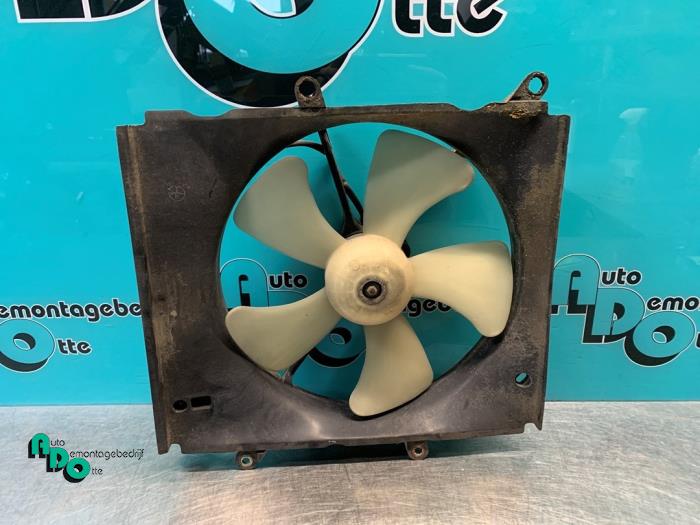 Cooling fans from a Toyota Starlet (EP8/NP8) 1.3 Friend,XLi 12V 1991