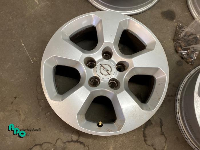 2l Opel Rims Set of wheels - Alloy GM - Autodemontagebedrijf Otte