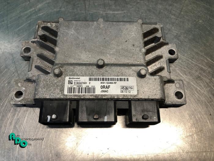 Ignition lock + computer from a Ford Fiesta 6 (JA8) 1.25 16V 2009