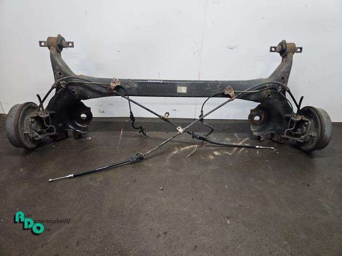 Gebrauchte Hinterachse Vorderradantrieb Mitsubishi Colt (Z2/Z3) 1.3 16V Preis € 120,00 Margenregelung angeboten von Autodemontagebedrijf Otte