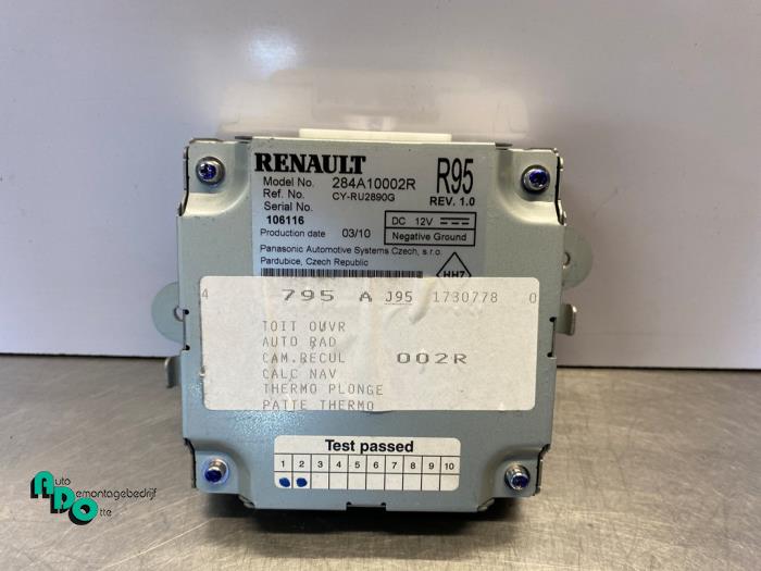 Usagé Module caméra Renault Grand Scénic III (JZ) 1.4 16V TCe 130 Prix € 95,00 Règlement à la marge proposé par Autodemontagebedrijf Otte