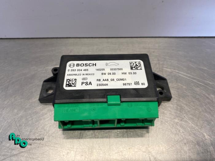 Begagnade PDC-modul Peugeot 208 I (CA/CC/CK/CL) 1.0 Vti 12V PureTech Pris € 10,00 Marginaltabell erbjuds av Autodemontagebedrijf Otte