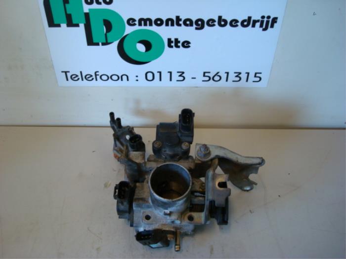 Gebrauchte Drosselklappengehäuse Daihatsu Cuore (L701) 1.0 12V Preis € 10,00 Margenregelung angeboten von Autodemontagebedrijf Otte