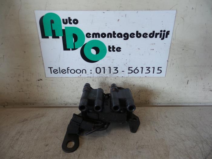 Gebrauchte Zündspule Hyundai Accent II/Excel II/Pony 1.5i 12V Preis € 40,00 Margenregelung angeboten von Autodemontagebedrijf Otte
