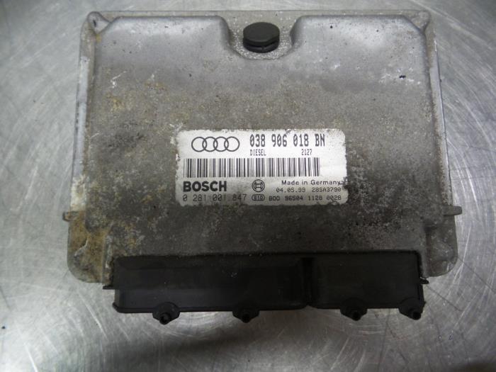 Ignition lock + computer from a Audi A3 (8L1) 1.9 TDI 90 2000