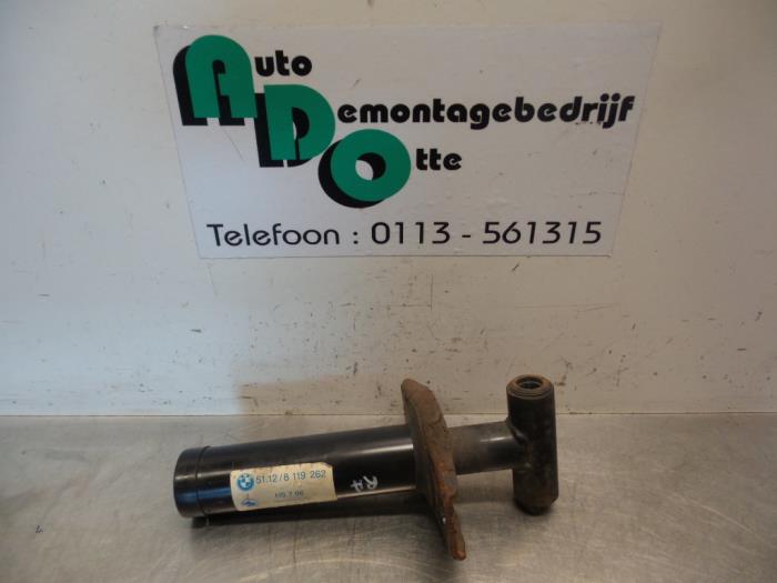 Rear bumper shock impact absorber