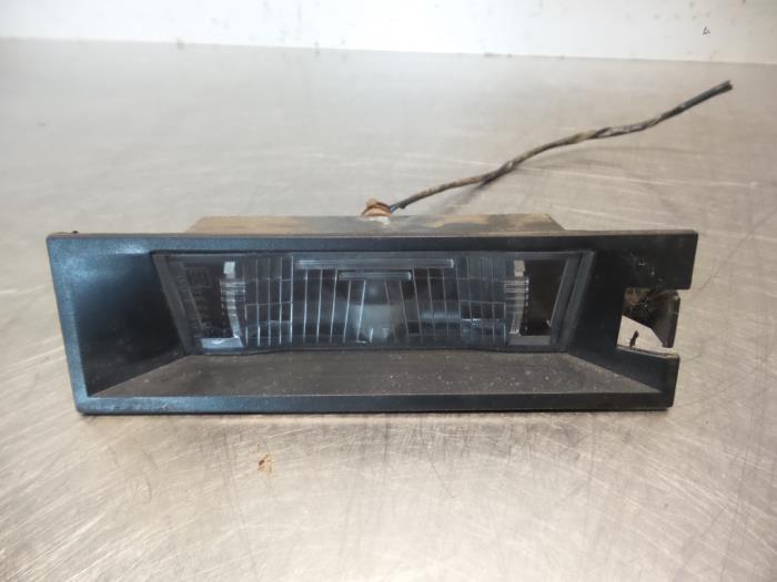 fiat punto number plate light