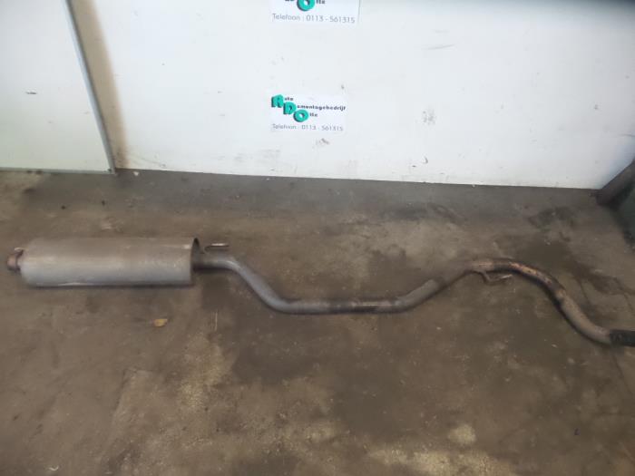 Exhaust middle silencer from a Opel Vectra C GTS 1.8 16V 2003