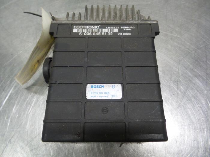 Used Engine management computer Mercedes 190 (W201) 2.0 Price € 60,00 Margin scheme offered by Autodemontagebedrijf Otte