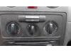 Heater control panel from a Volkswagen Caddy Combi III (2KB,2KJ), 2004 / 2015 1.2 TSI, MPV, Petrol, 1.197cc, 77kW (105pk), FWD, CBZB, 2010-09 / 2015-05, 2KB 2011