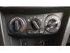Heater control panel from a Suzuki Swift (ZA/ZC/ZD), 2010 / 2017 1.2 16V, Hatchback, Petrol, 1 242cc, 69kW (94pk), FWD, K12B, 2010-10 / 2017-04, NZAA2; NZCA2; NZA72; NZC72 2010