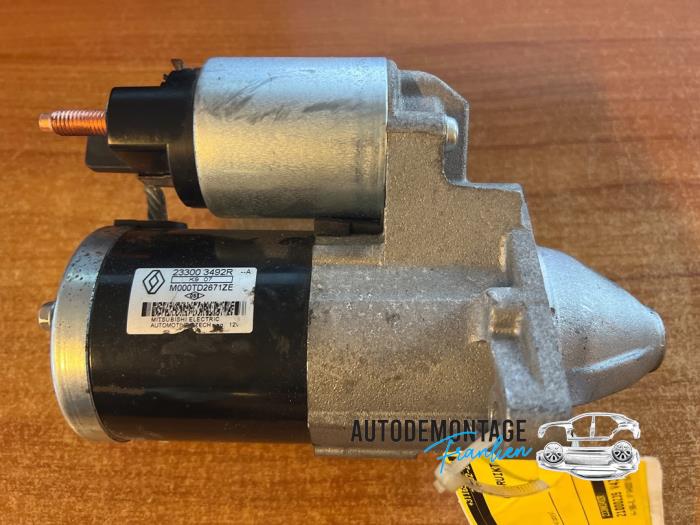 Begagnade Startmotor Renault Twingo III (AH) 1.0 SCe 75 12V Pris € 50,00 Marginaltabell erbjuds av Franken Autodemontage B.V.