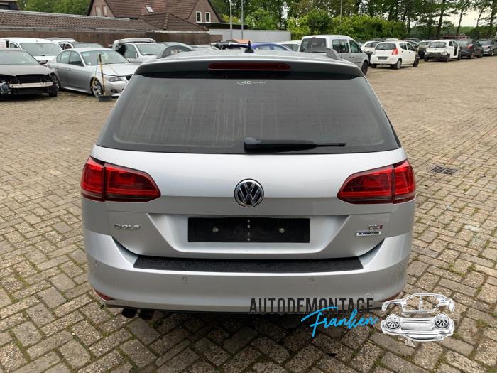 Tailgate from a Volkswagen Golf VII Variant (AUVV) 1.4 TSI 16V 2014