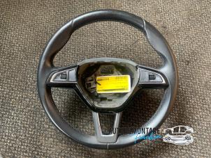 Used Steering wheel Skoda Fabia III Combi (NJ5) 1.2 TSI 16V Greentech Price on request offered by Franken Autodemontage B.V.